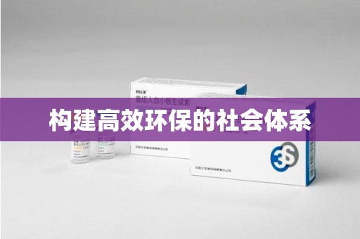 滁州构建高效环保的社会体系