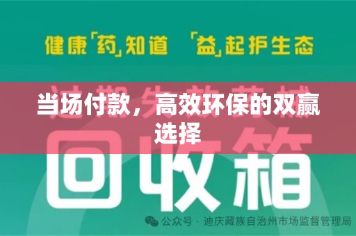 滁州当场付款，高效环保的双赢选择